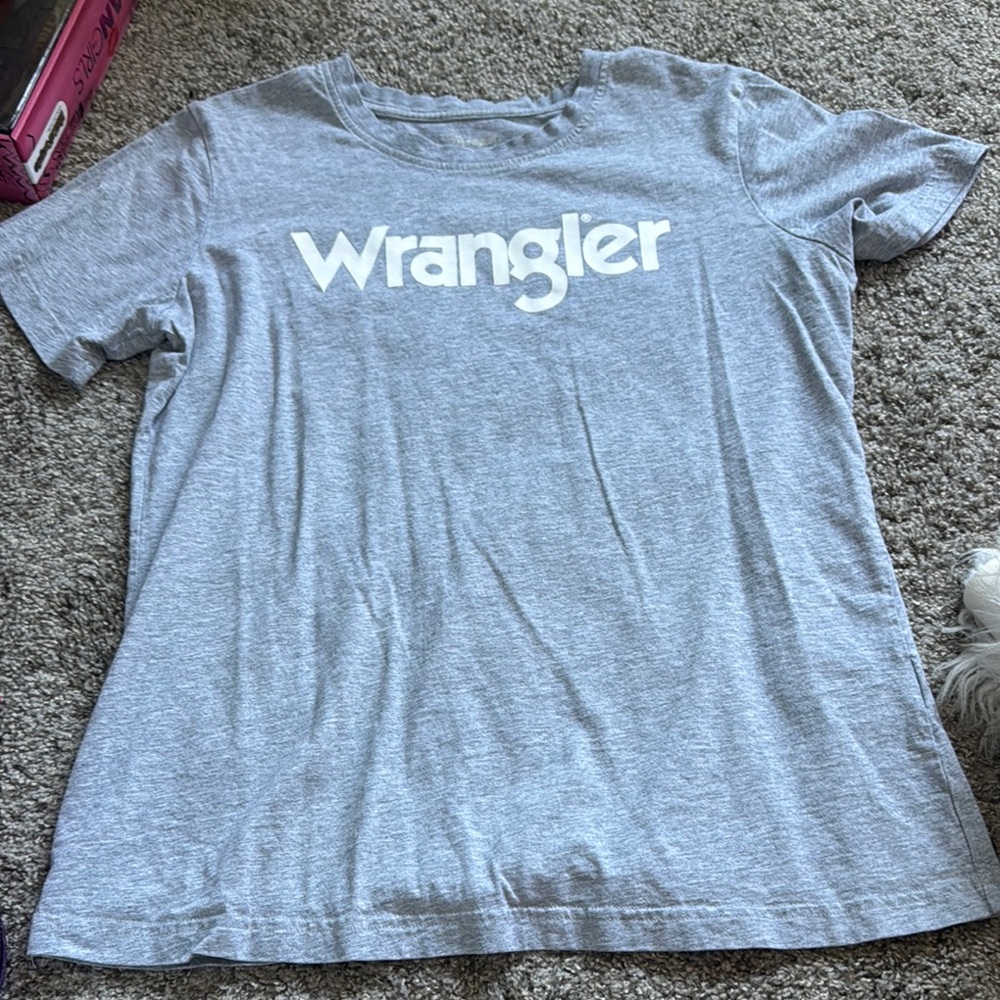 Wrangler Heather Gray Tee